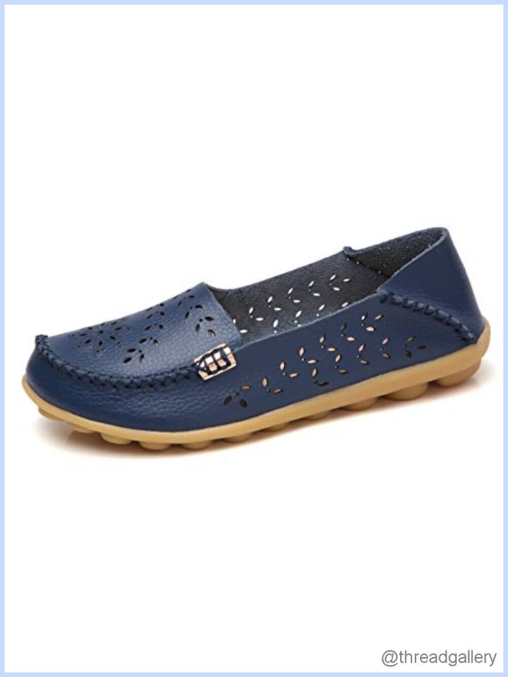 Women's Lightweight Slip On Loafer Mocc Walking Flat